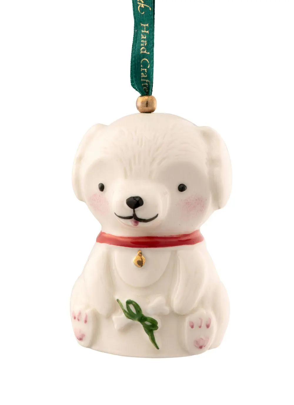 Belleek Classic Doggy Hanging Ornament