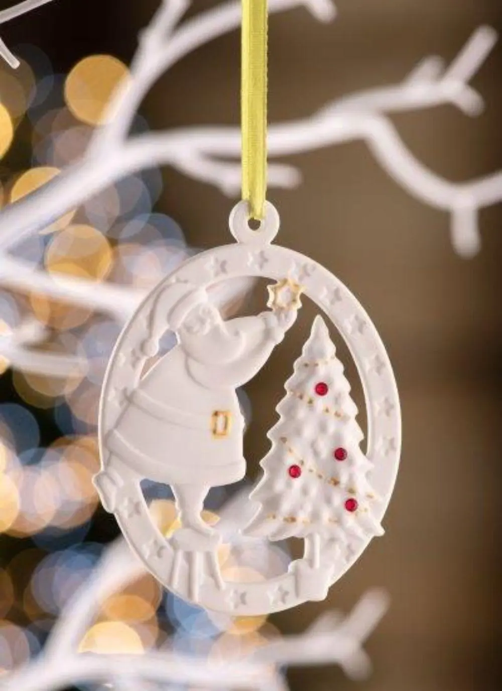 Santa Tree Hanging Ornament Barnardos 2024