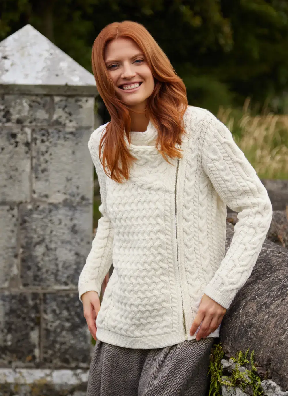 Alannah Aran Biker Jacket