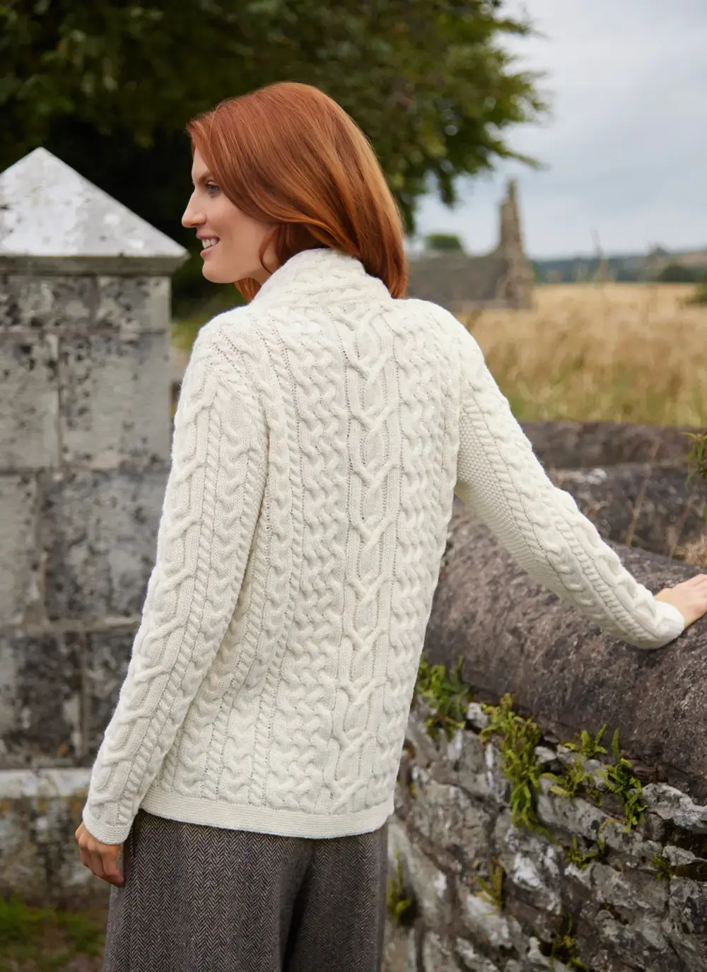 Alannah Aran Biker Jacket