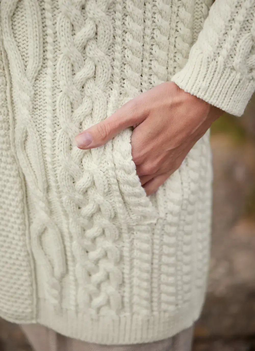 Ciara Aran Cardigan