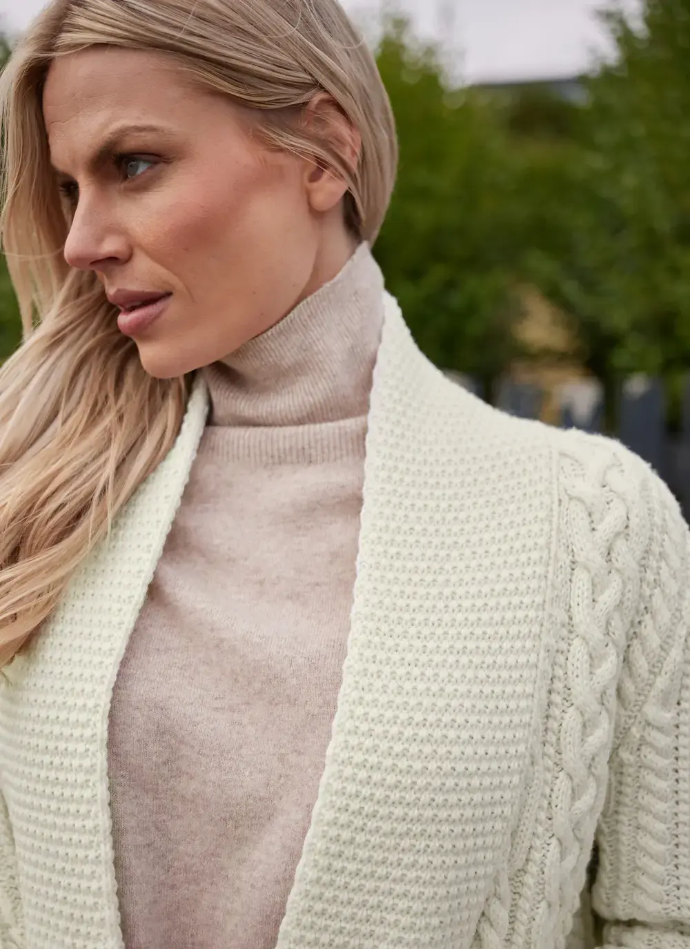 Ciara Aran Cardigan