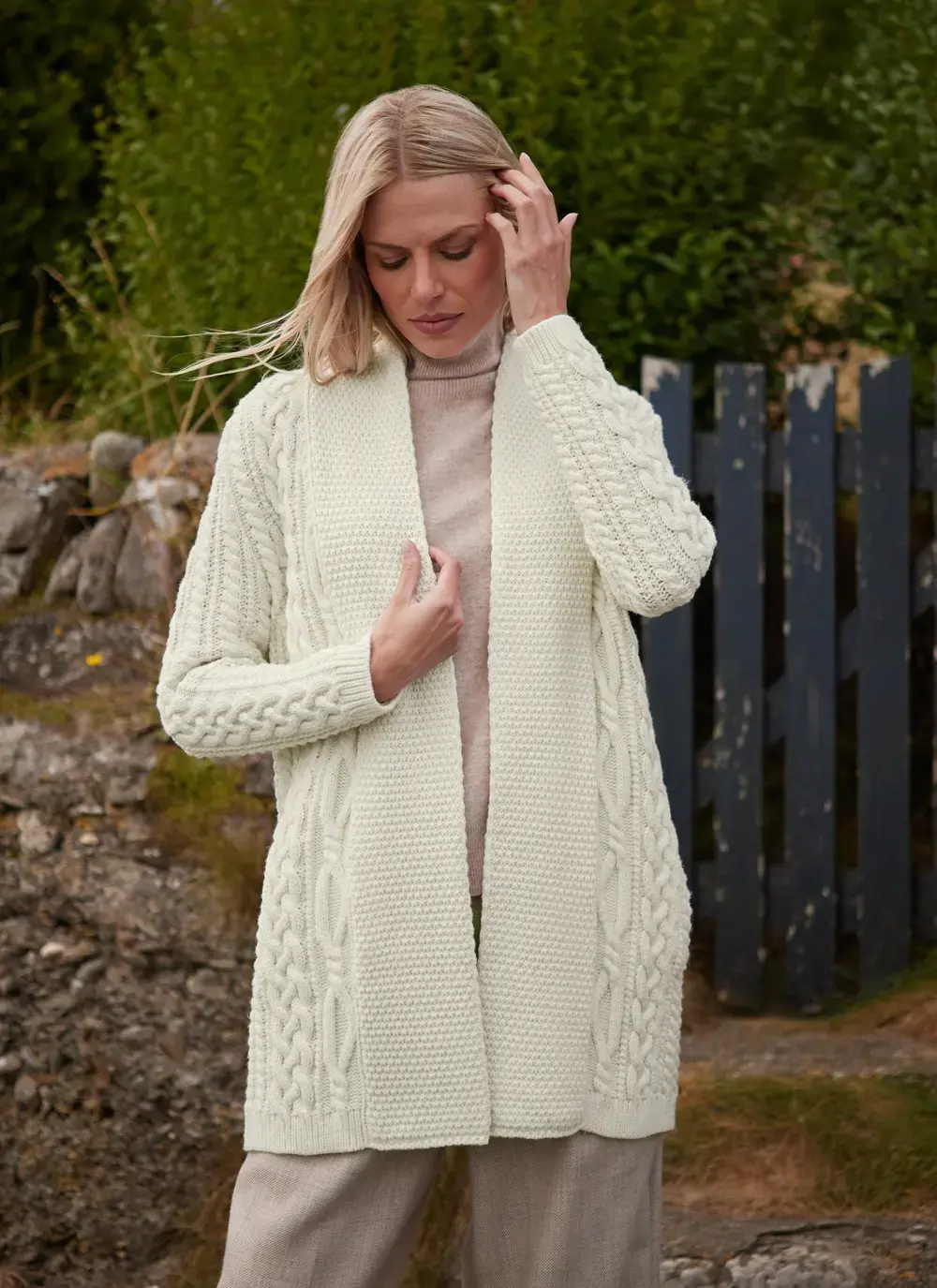 Ciara Aran Cardigan