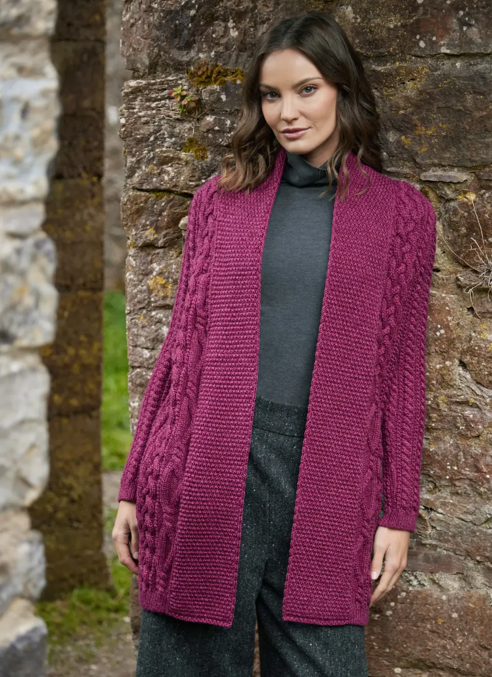 Ciara Aran Cardigan
