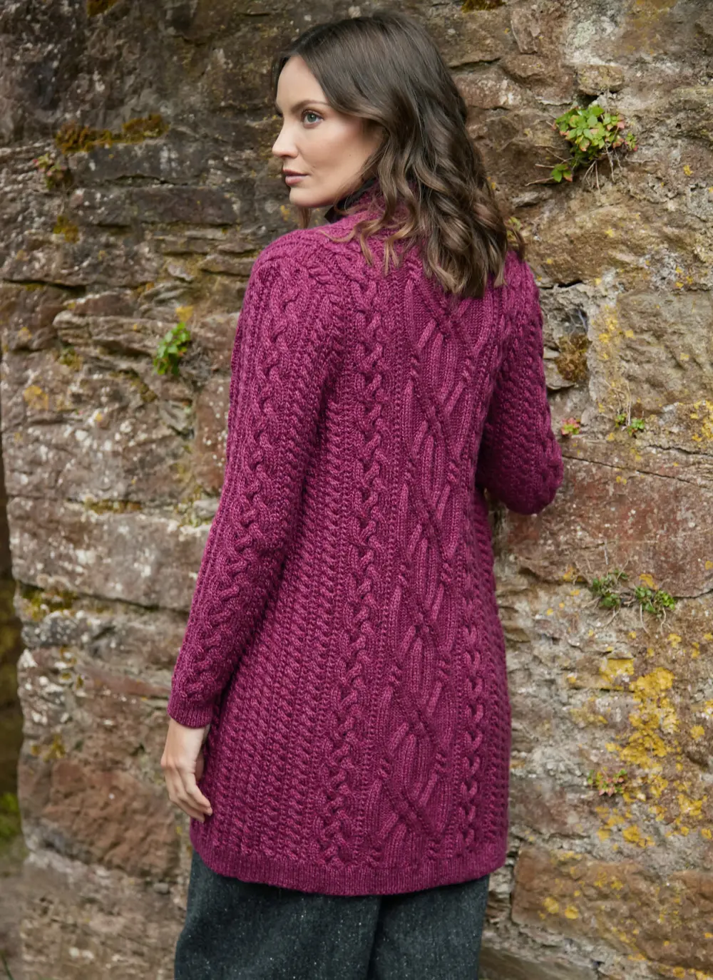 Ciara Aran Cardigan