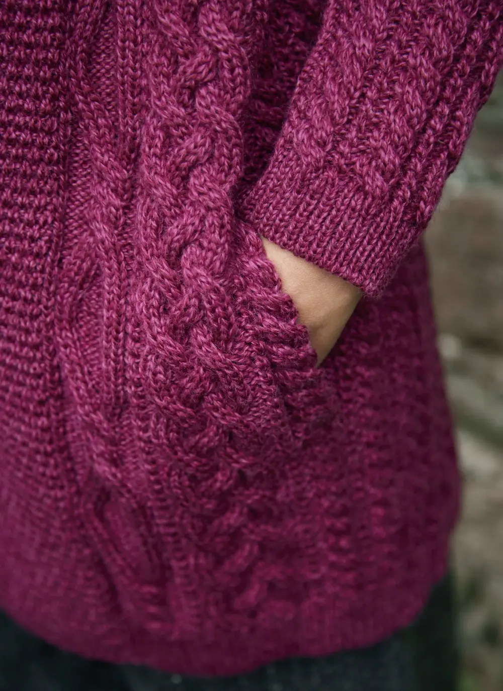 Ciara Aran Cardigan