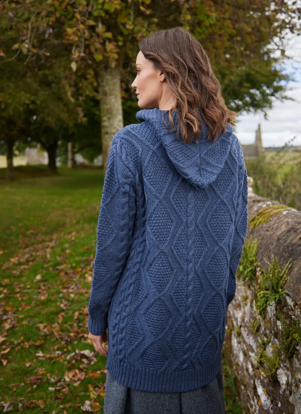 Hannah Hooded Button Cardigan 