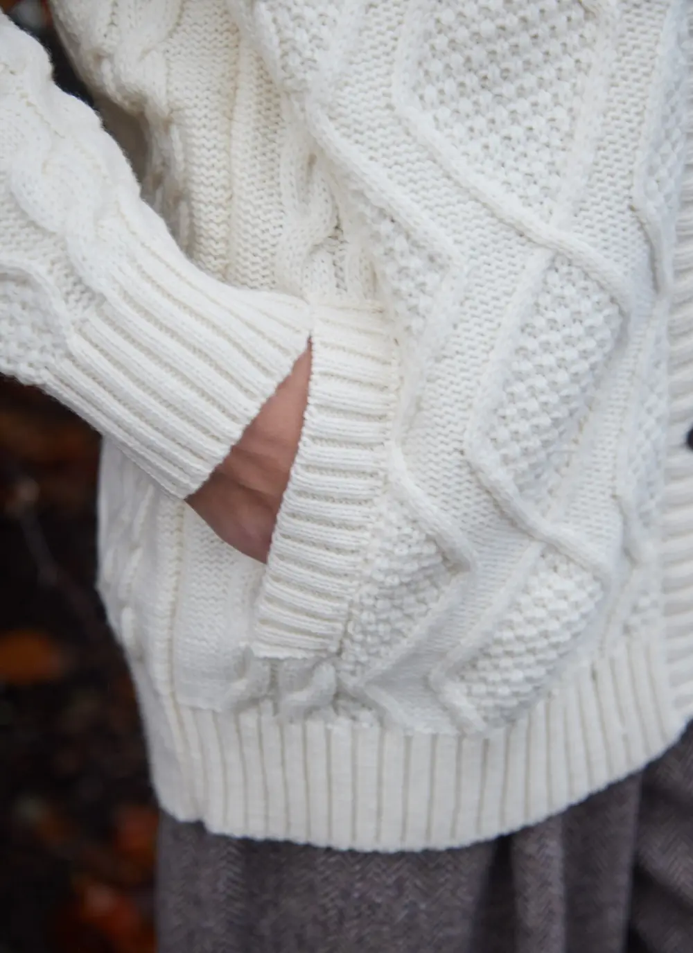 Hannah Hooded Button Cardigan 