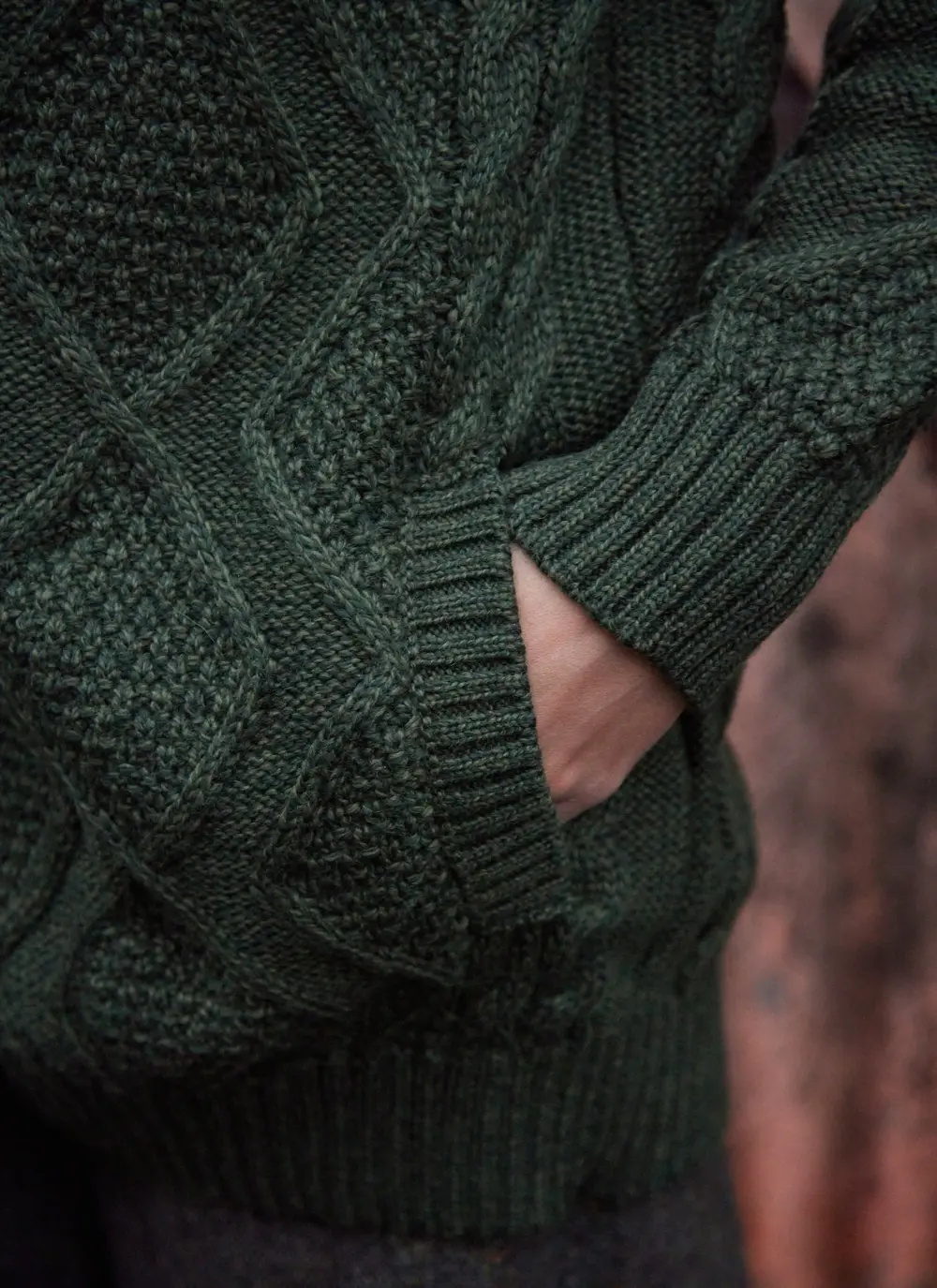 Hannah Hooded Button Cardigan 