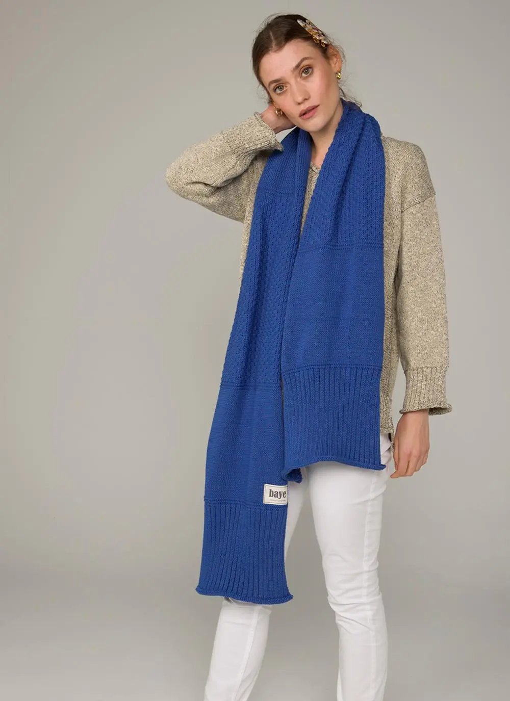 The Scholar Panel Scarf