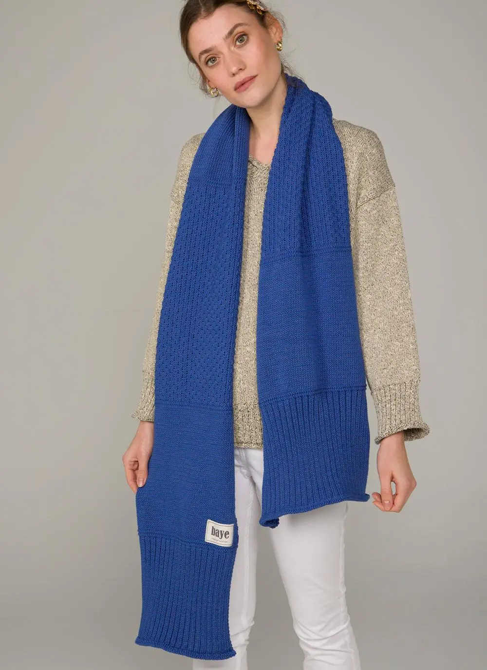 The Scholar Panel Scarf