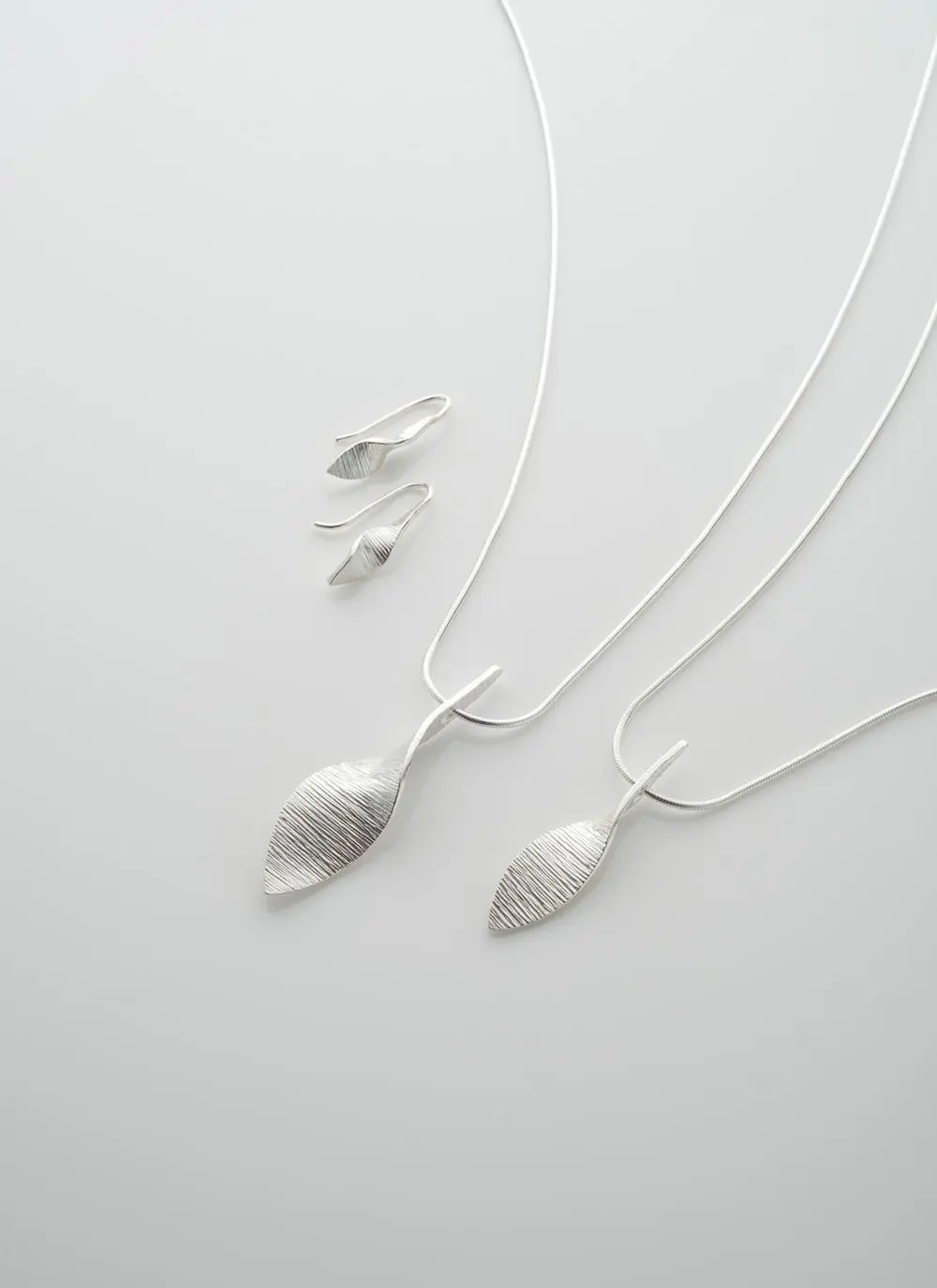 Bean Ri Medium Sterling Silver Pendant 