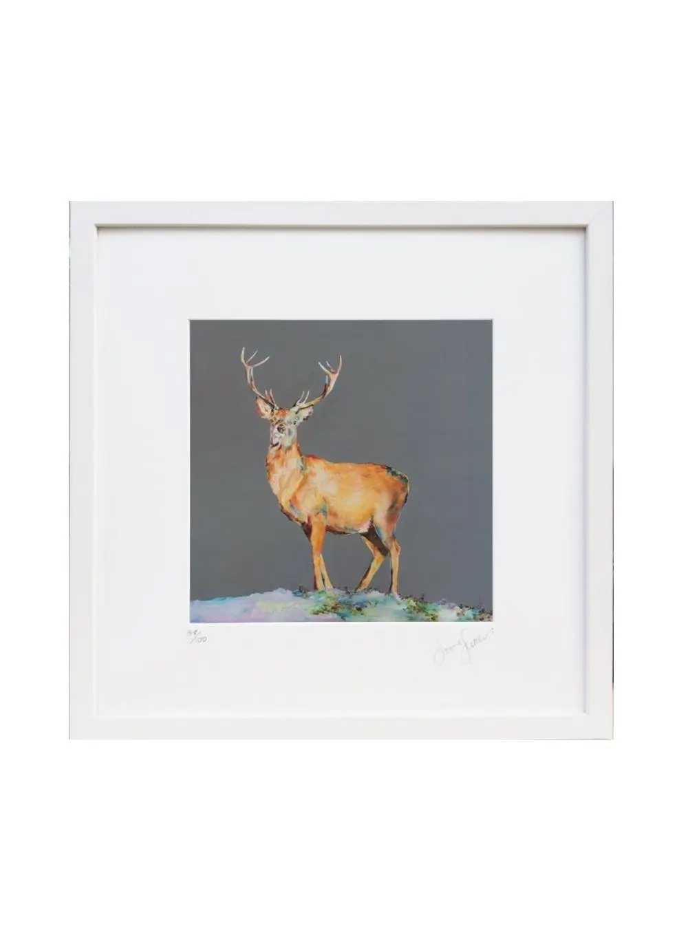 Believe Framed Print (17 x 17 inches)