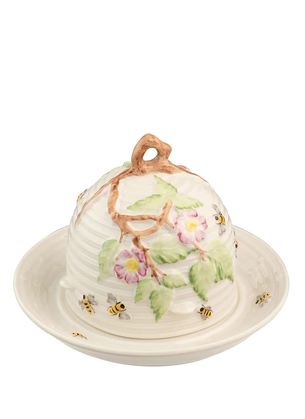 Apple Blossom Honey Pot Dish