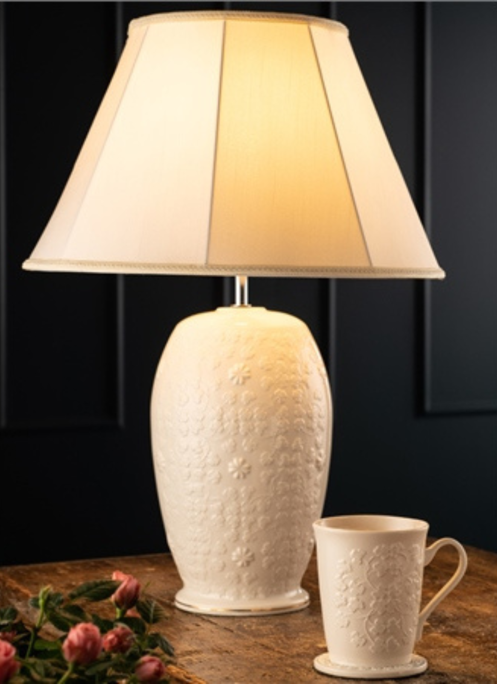 Field of Shamrocks Lamp (IRE:UK Fitting)