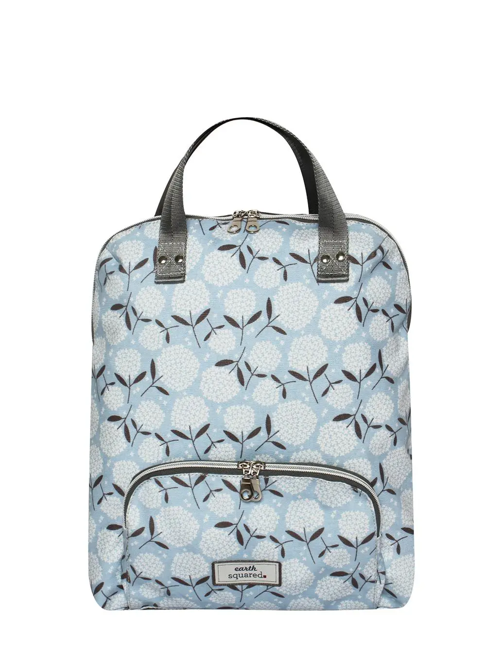 Big Bloom Oil Cloth Backpack