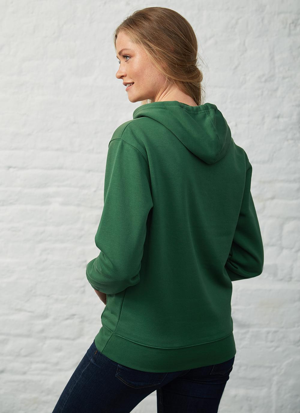 Ladies Shamrock Sequin Hoodie | Blarney