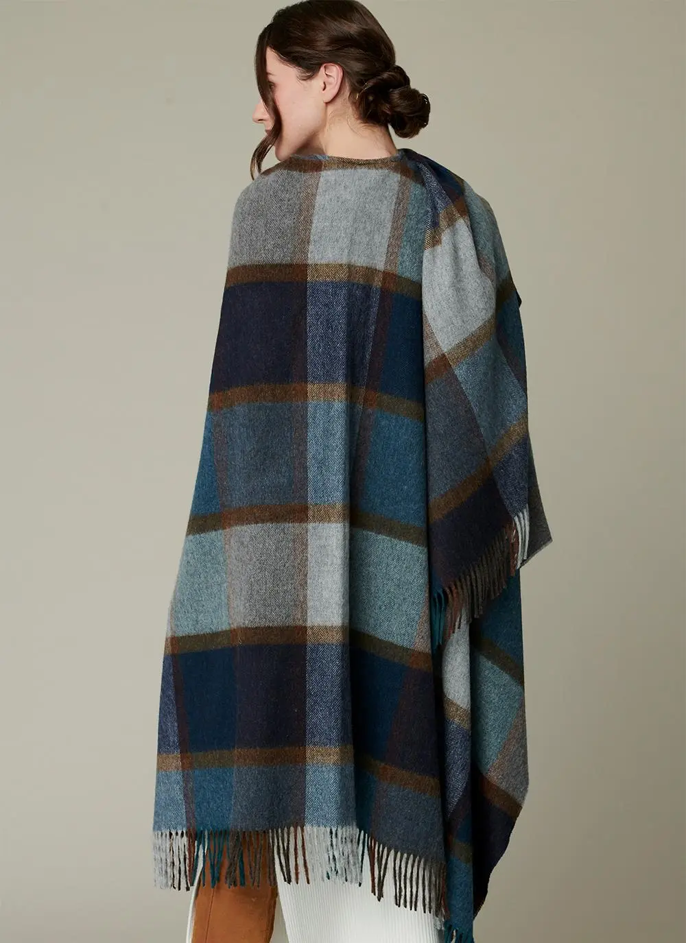 Blarney Heritage Pateley Blue Serape