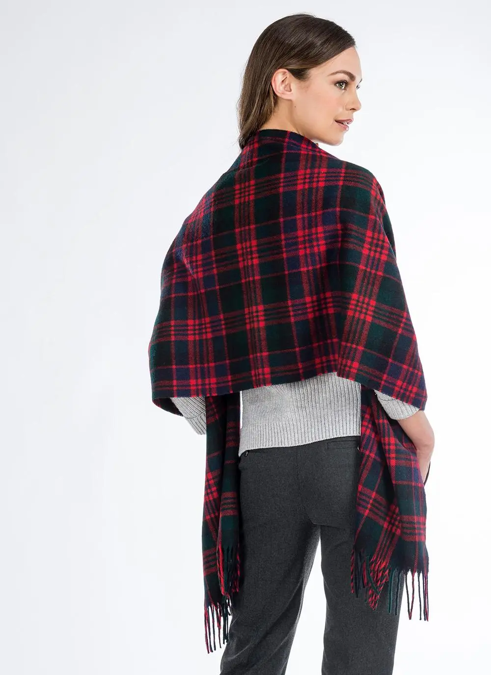 Blarney Heritage Shawl Macdonald Tartan