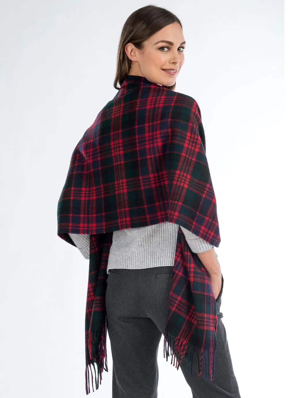 Blarney Heritage Shawl Macdonald Tartan