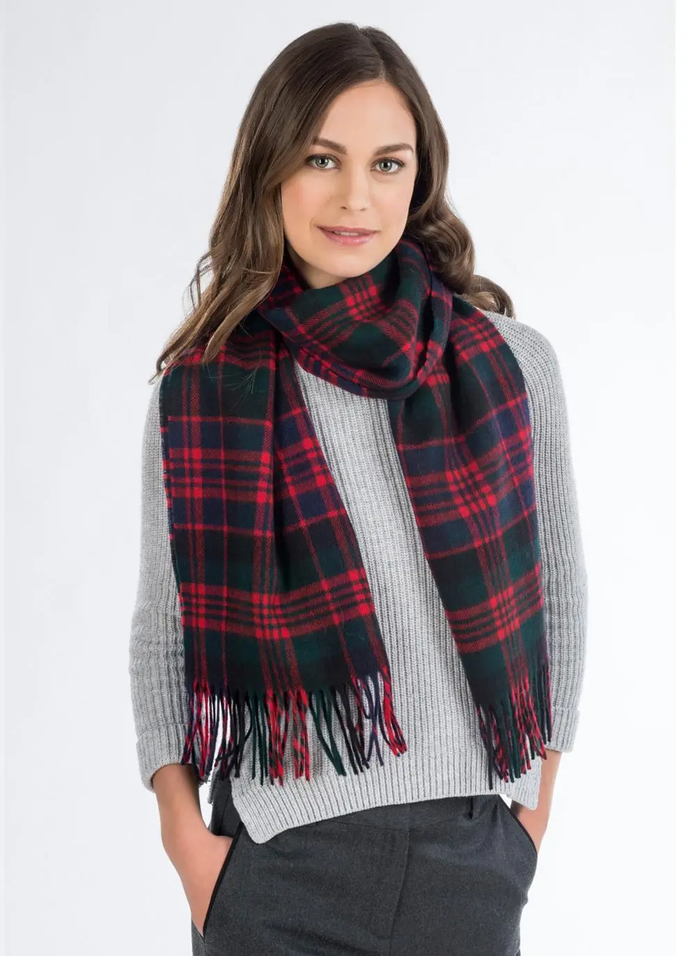 Blarney Heritage Shawl Macdonald Tartan