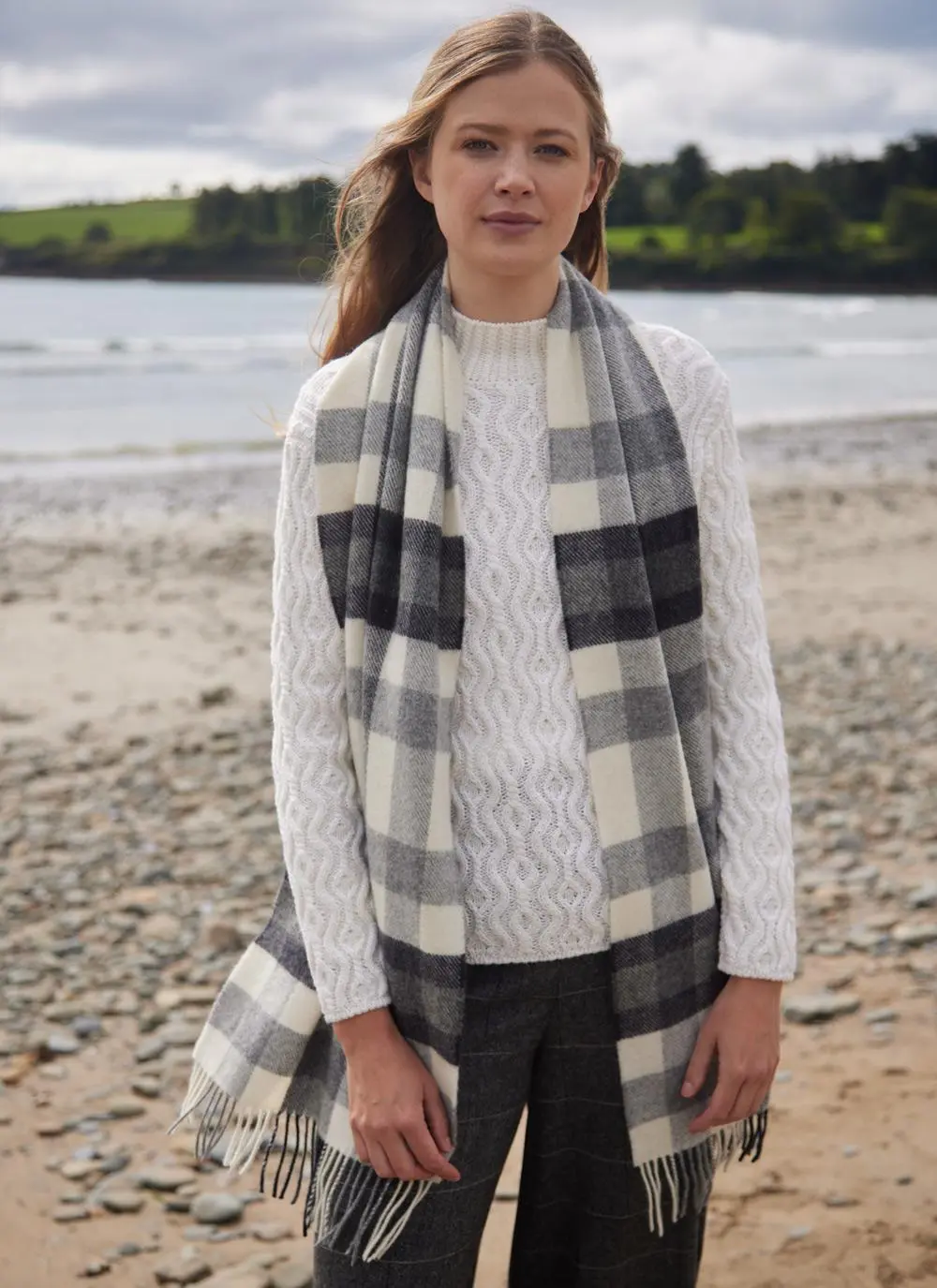 Large Lambswool Scarf 
