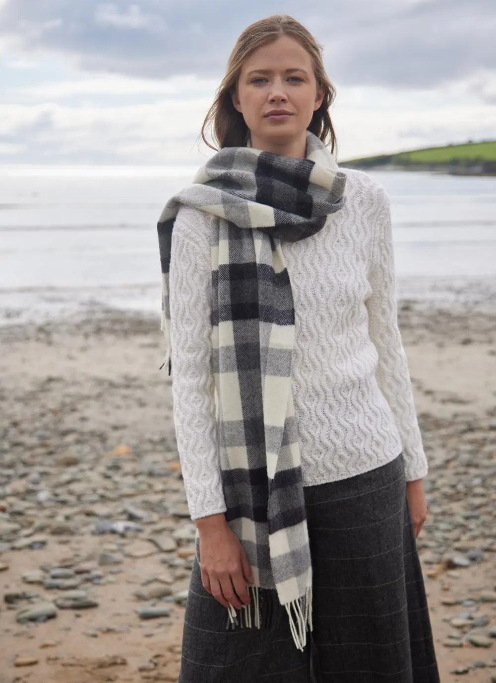 Large Lambswool Scarf 