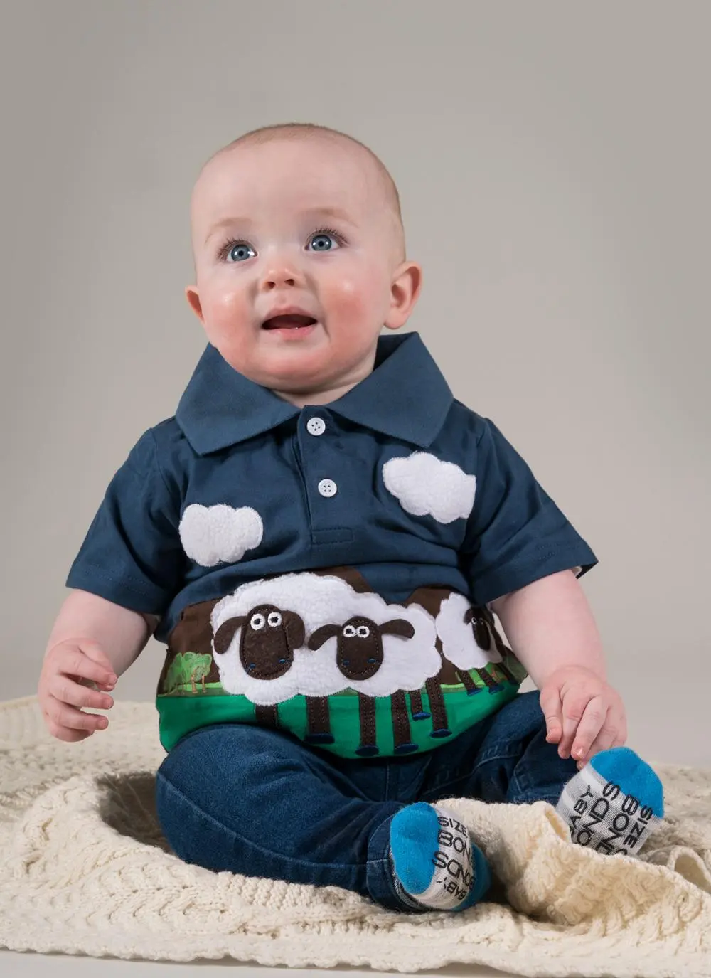 Boys Irish Sheep Polo Shirt