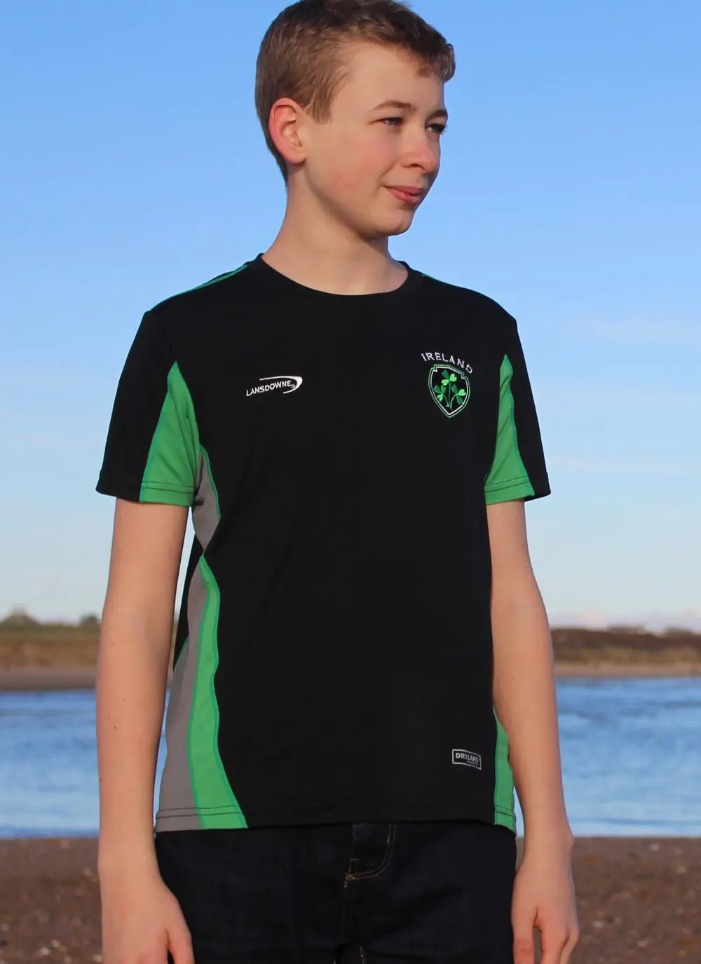 Boys Three Shamrock Performance T-Shirt