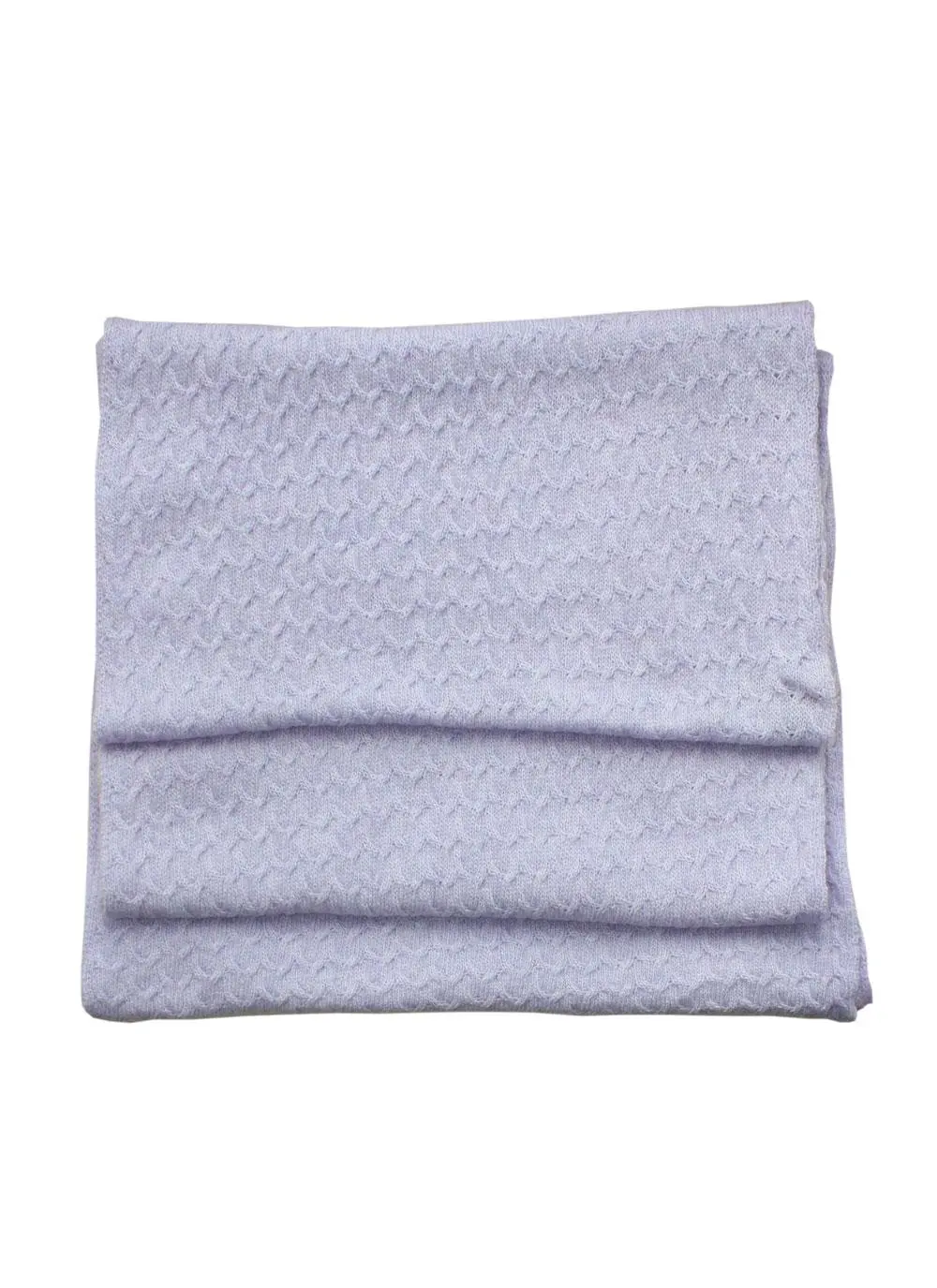 Bright Vee Stitch Cable Scarf