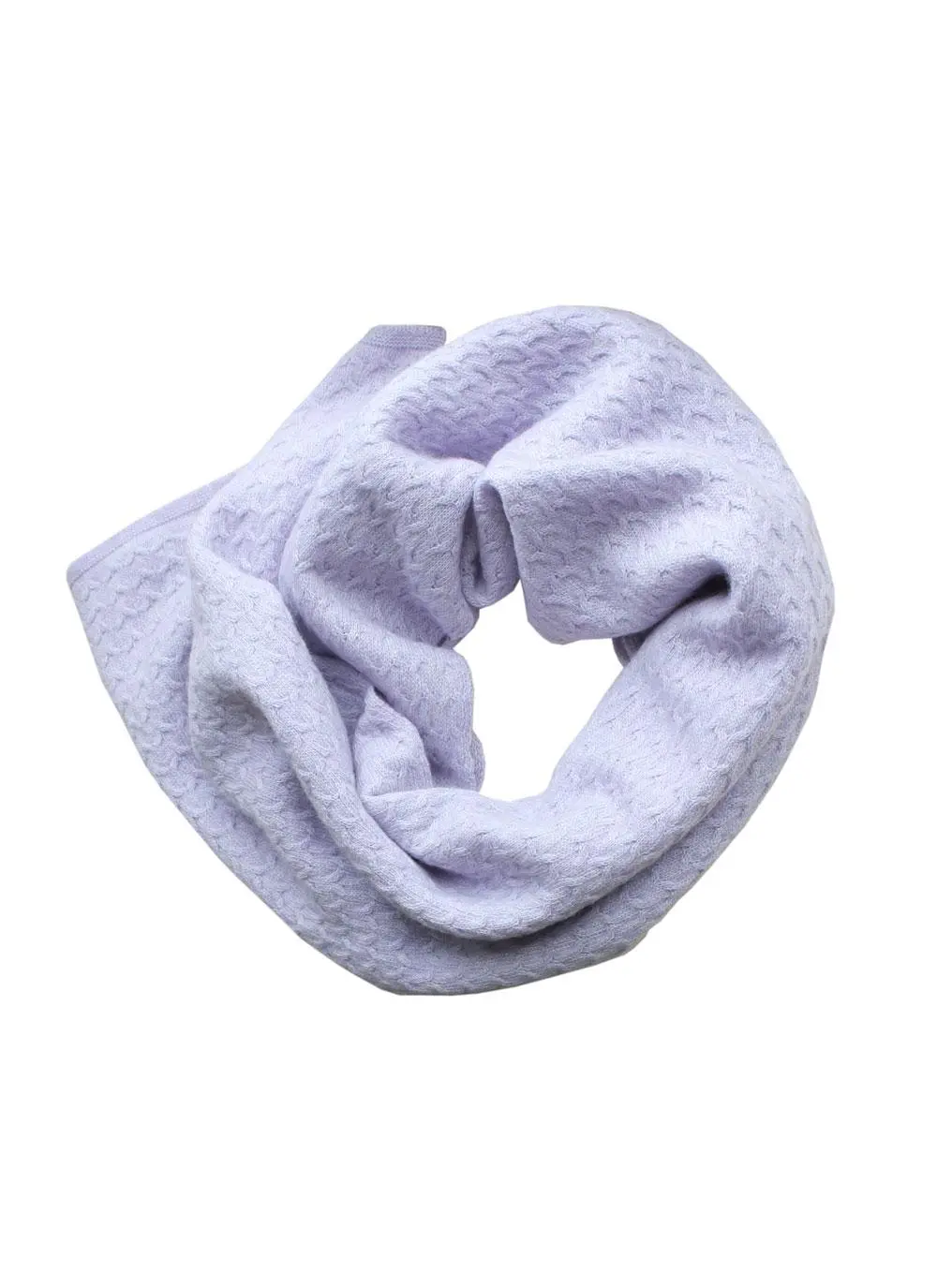 Bright Vee Stitch Cable Scarf
