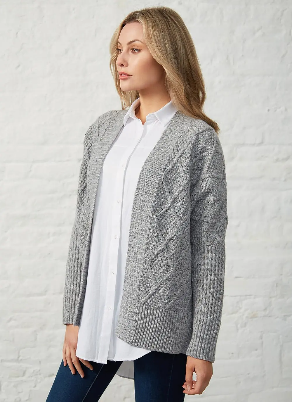 Brome Batwing Diamond Cardigan