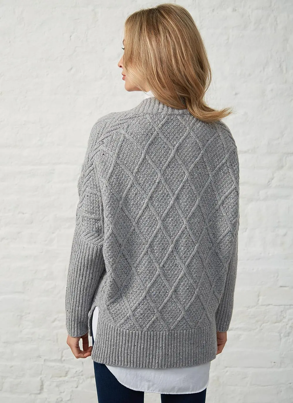 Brome Batwing Diamond Cardigan