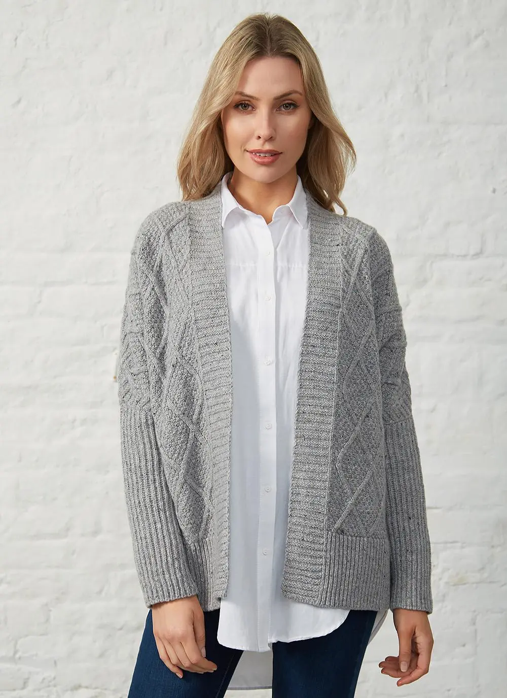 Brome Batwing Diamond Cardigan