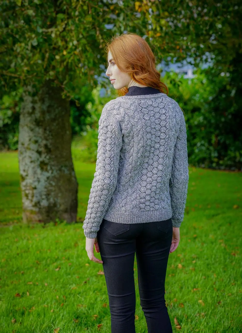 Bronagh Crew Neck Aran
