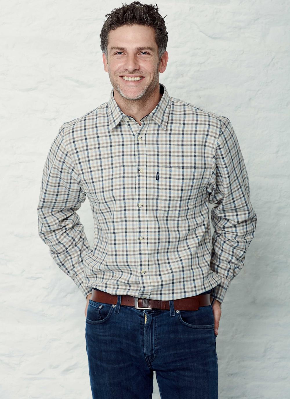 Brushed Cotton Shirt | Blarney