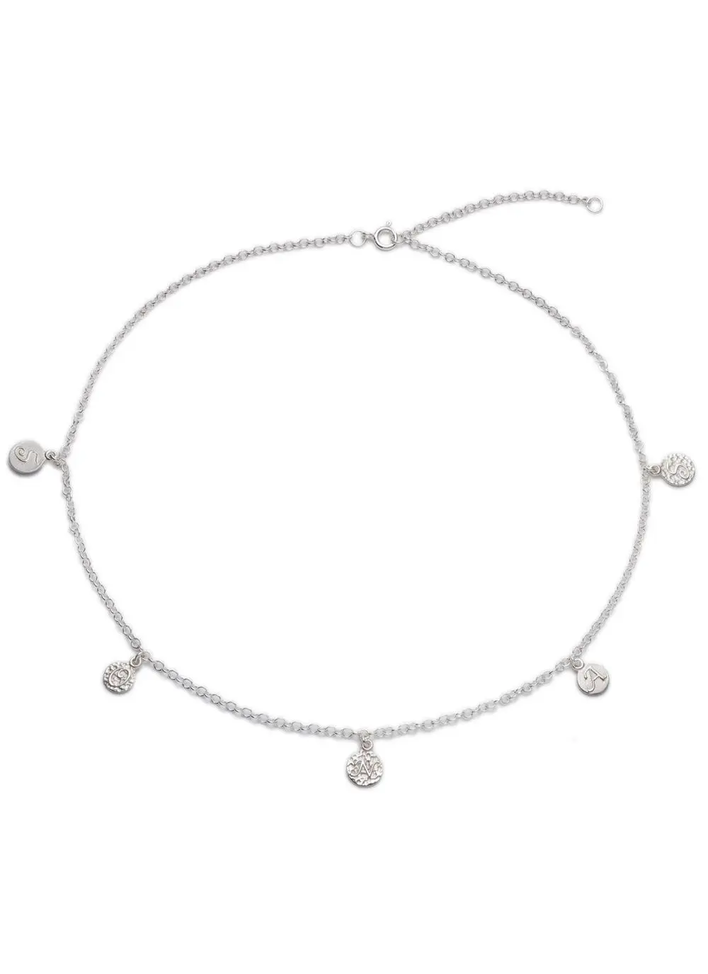 Sterling Silver Sonas Short Multi Necklace