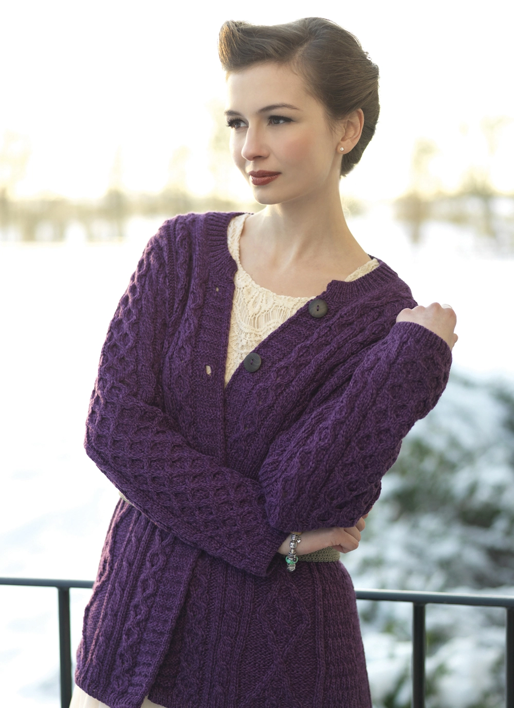 3-Button Aran Lumber