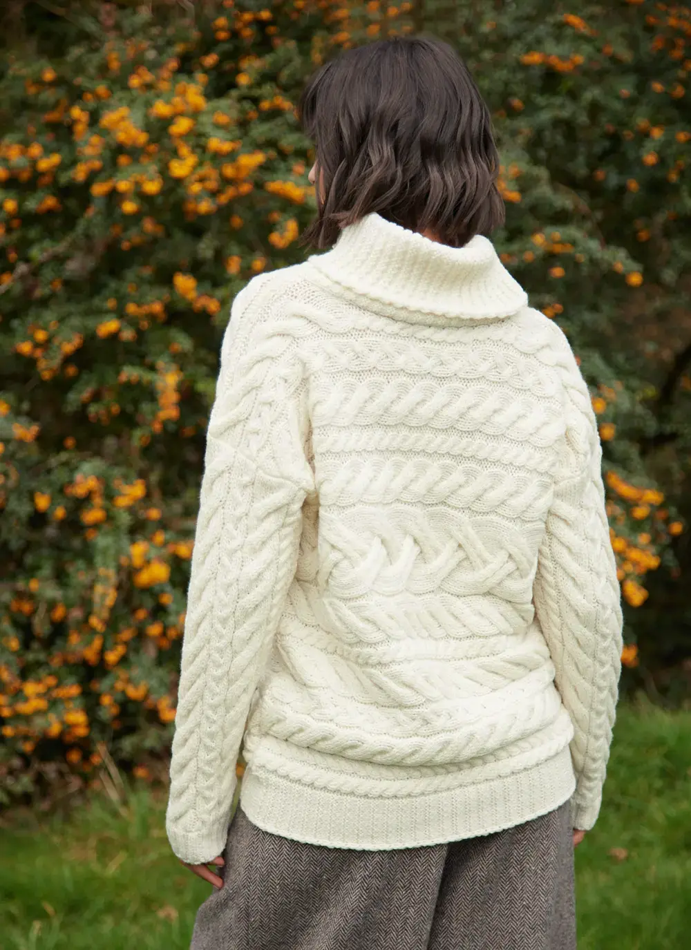 Supersoft Horizontal Polo Neck Sweater