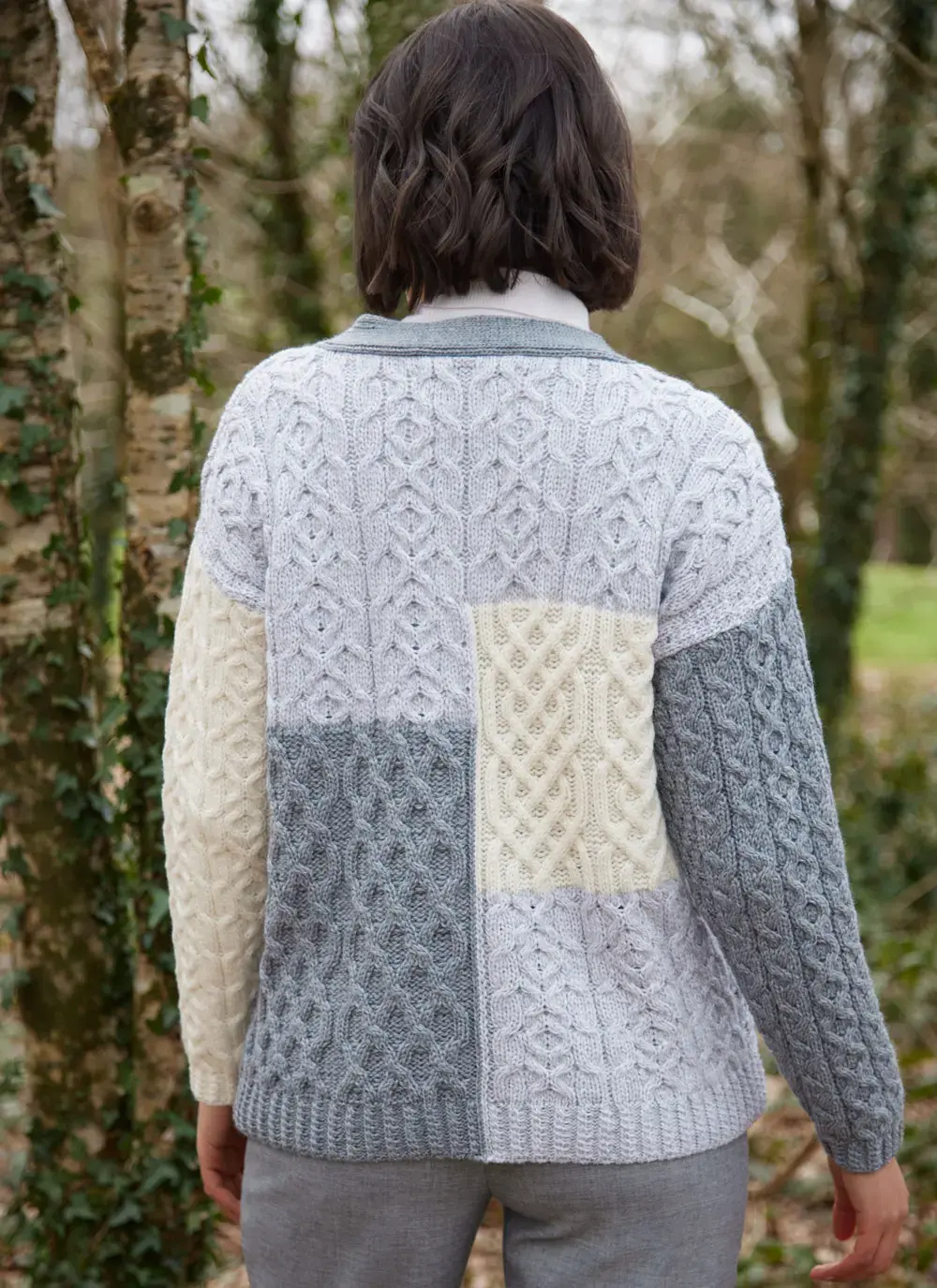 Supersoft Patchwork Cardigan