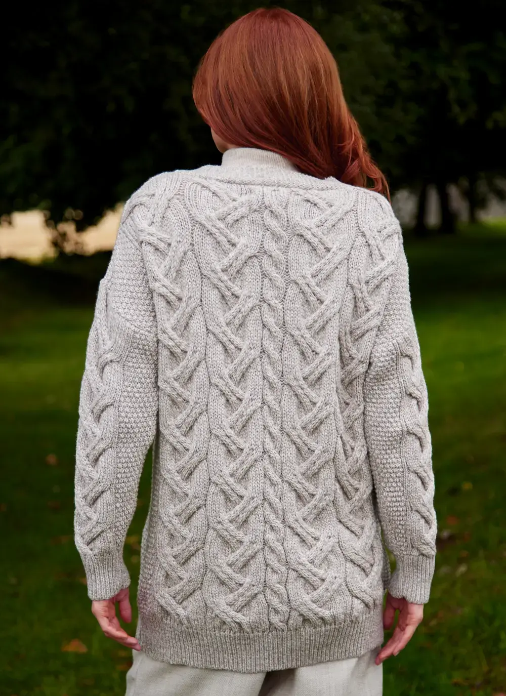 Supersoft Aran Boyfriend Cardigan