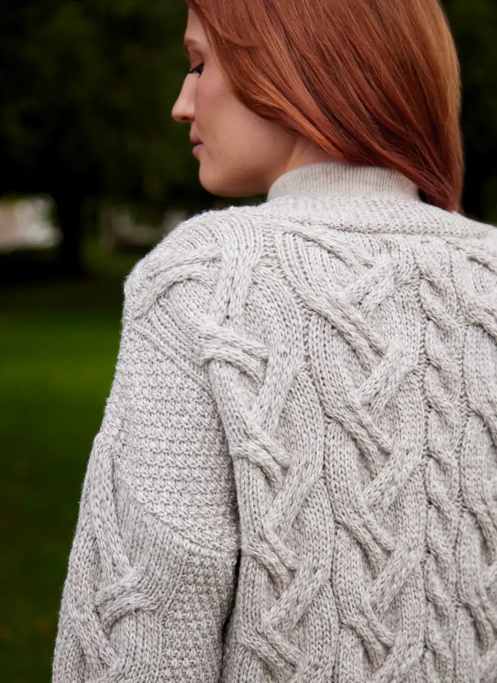 Supersoft Aran Boyfriend Cardigan