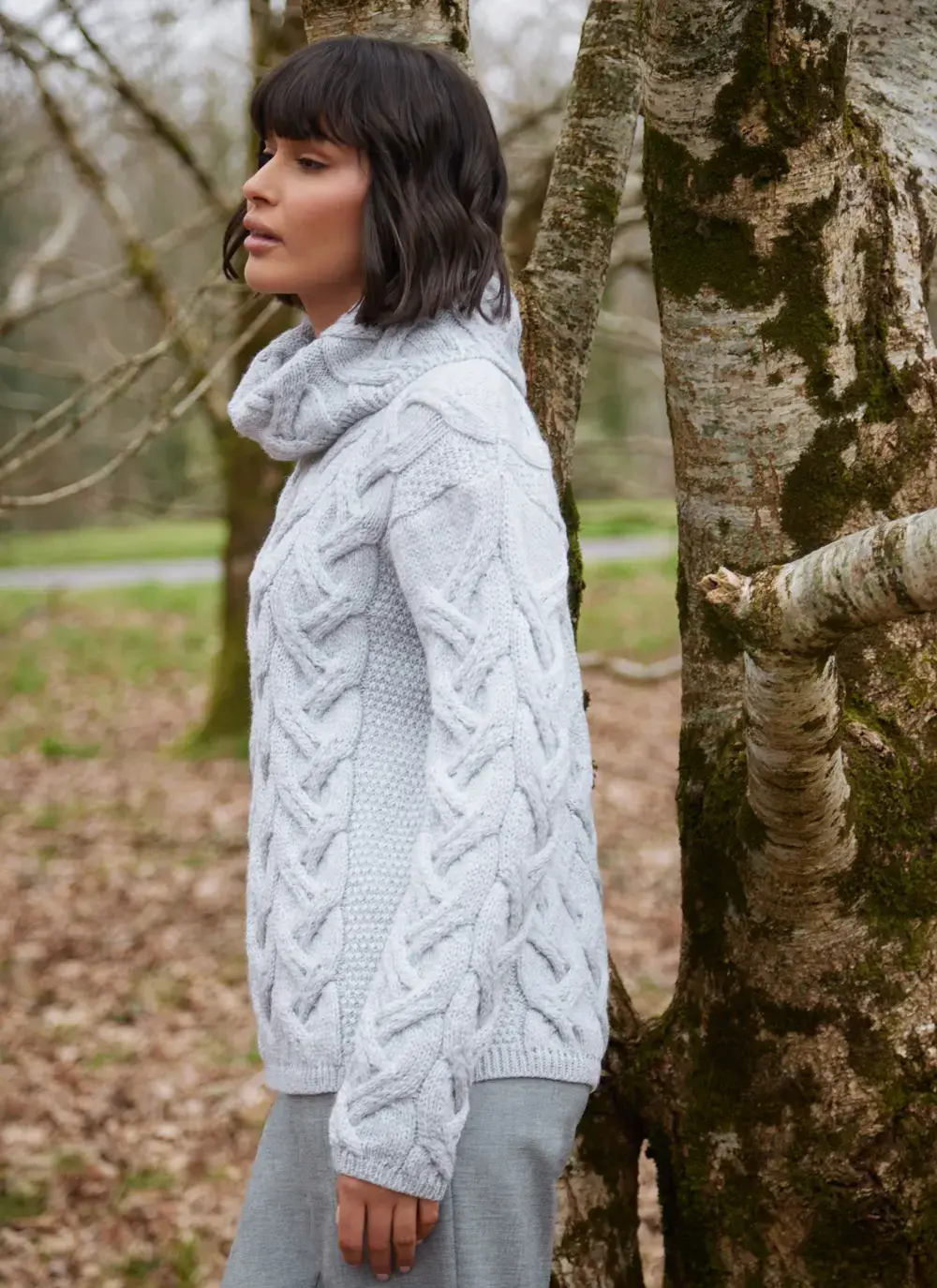 Supersoft Merino Wool Cowl Neck Sweater