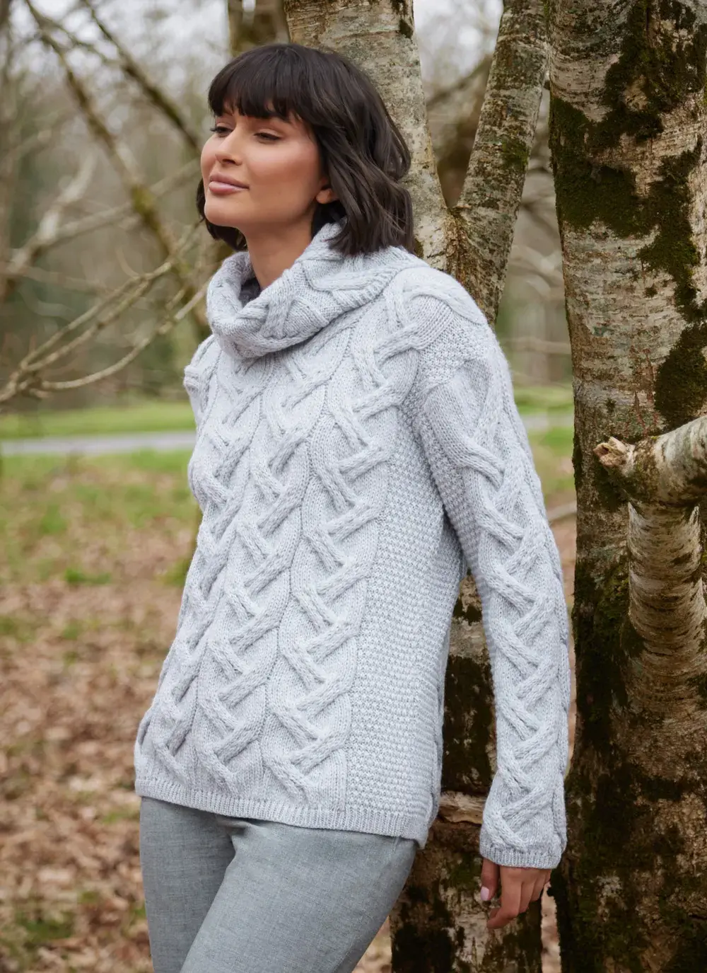 Supersoft Merino Wool Cowl Neck Sweater