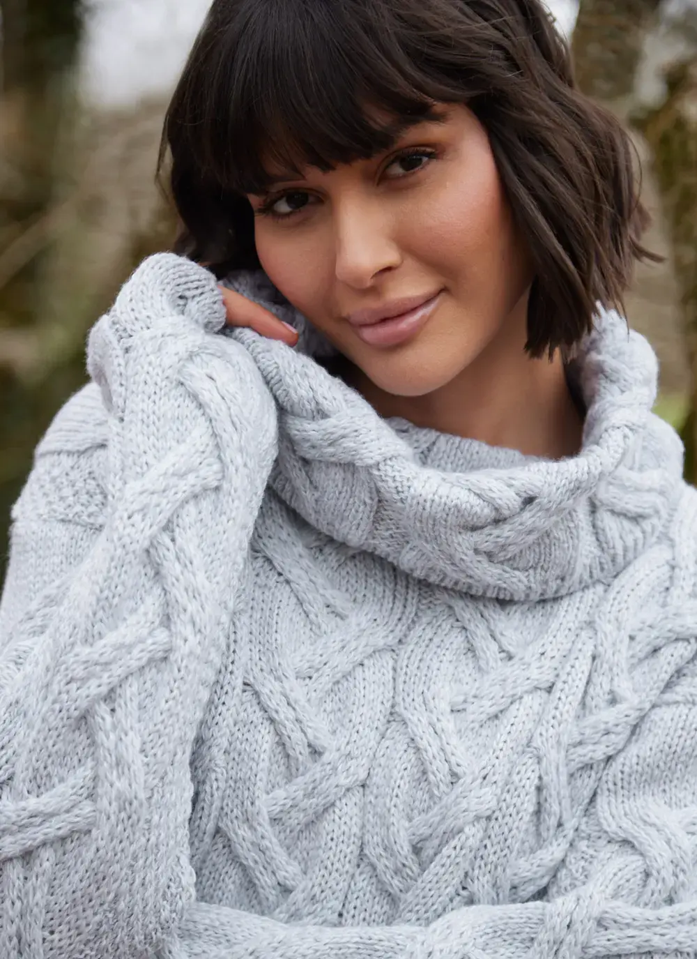 Supersoft Merino Wool Cowl Neck Sweater