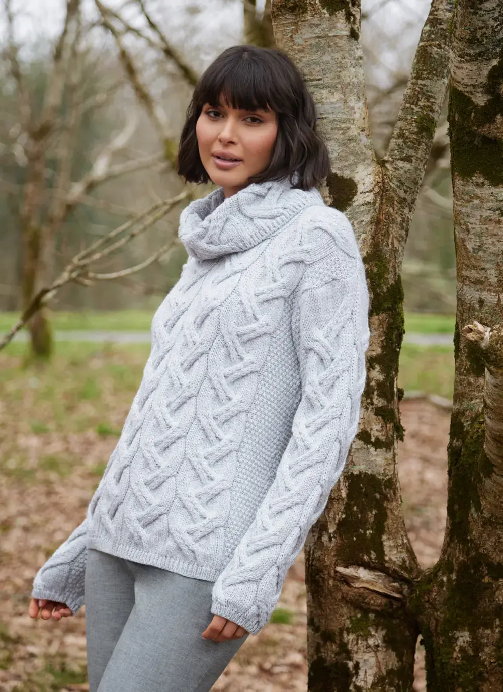Supersoft Merino Wool Cowl Neck Sweater