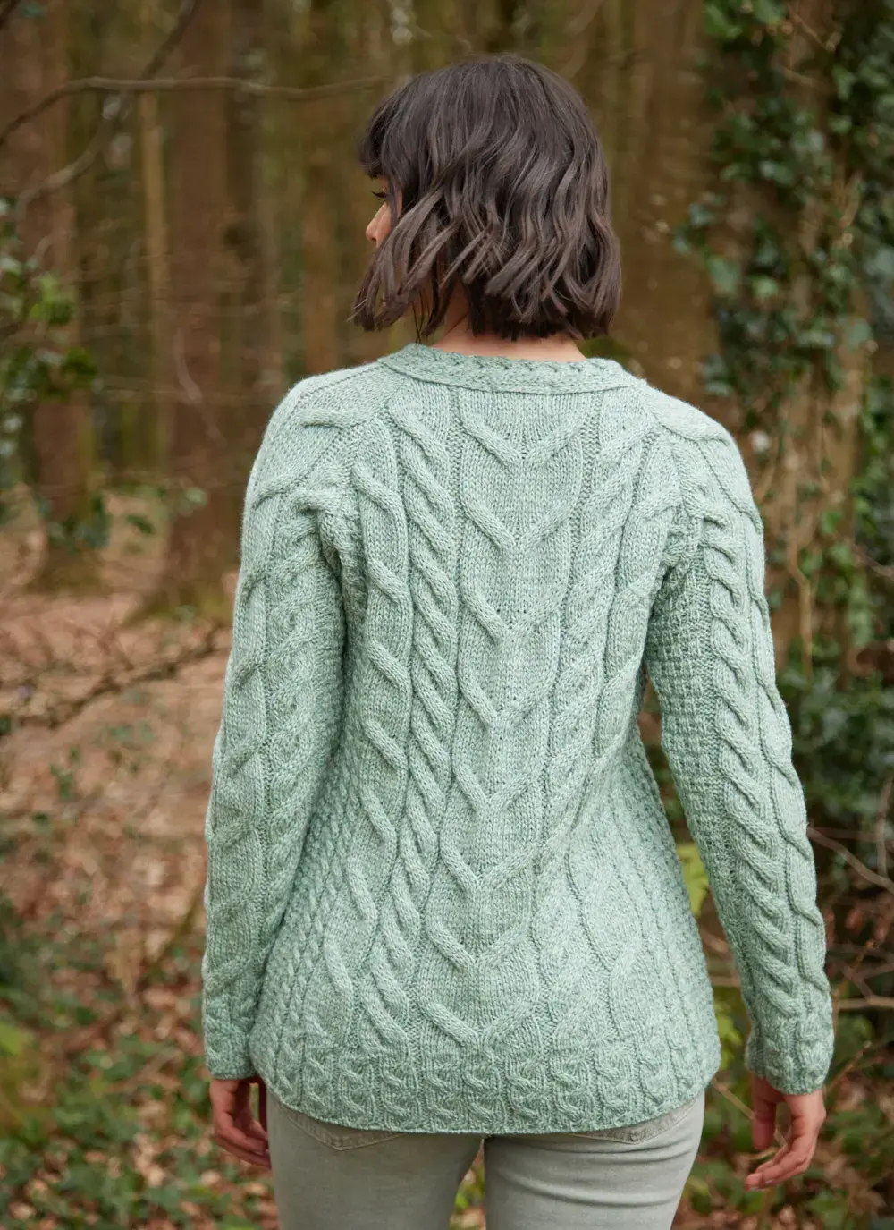 Supersoft Aran Cable Sweater