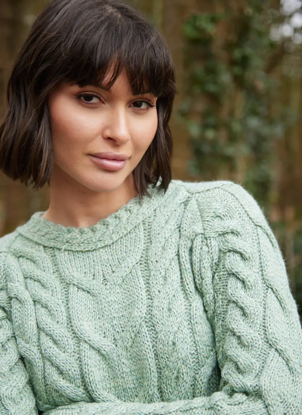 Supersoft Aran Cable Sweater