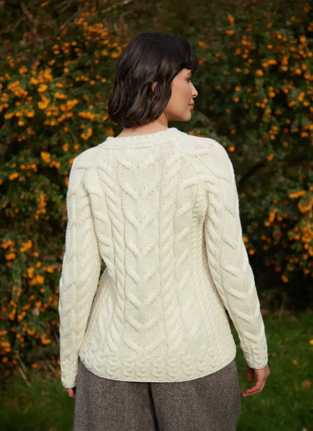 Supersoft Aran Cable Sweater
