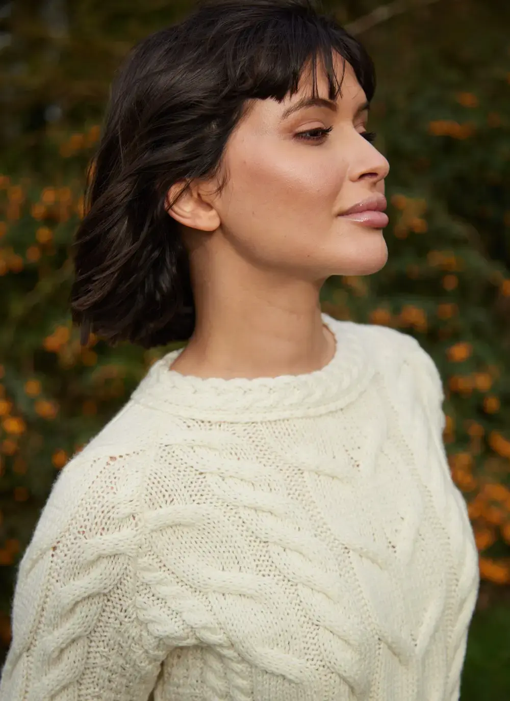 Supersoft Aran Cable Sweater